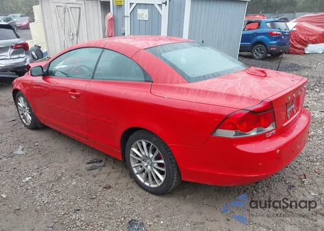 2009 Volvo C70 T5 z USA, uszkodzony, nr VIN YV1MC67239J075098